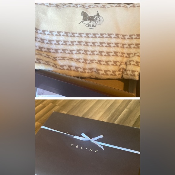 🇫🇷CELINE BLANKET‼️AUTHENTIC - Picture 1 of 6